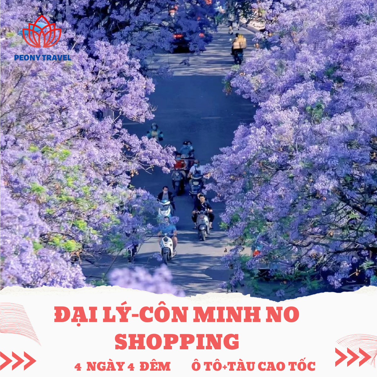 HÀ NỘI – ĐẠI LÝ – CÔN MINH 4 NGÀY 4 ĐÊM NO SHOPPING