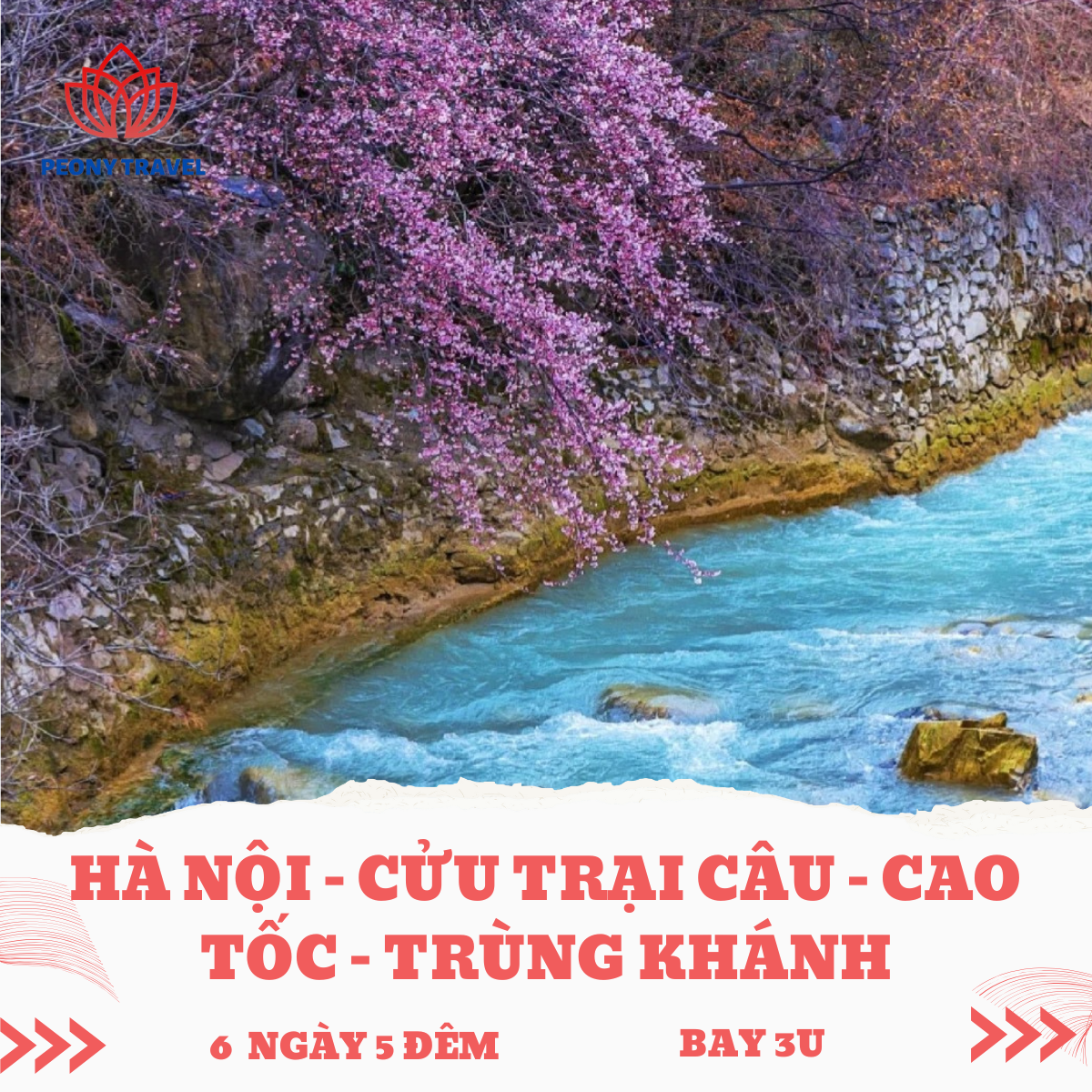 LẠC SƠN – CỬU TRẠI CÂU – CÔNG VIÊN GẤU TRÚC BAY THẲNG 6 NGÀY 5 ĐÊM
