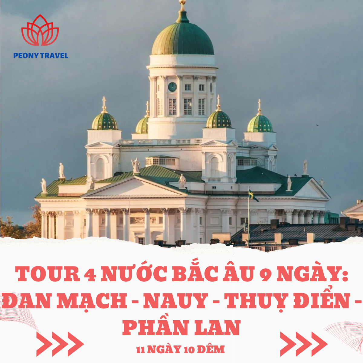 TOUR BẮC ÂU CHẤT LƯỢNG 2024 HÀ NỘI – ĐAN MẠCH – NAUY – THUỴ ĐIỂN – PHẦN LAN