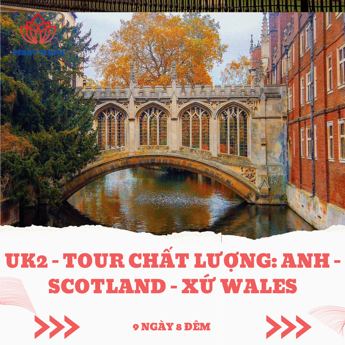 TOUR VƯƠNG QUỐC ANH CHẤT LƯỢNG ENGLAND – SCOTLAND – WALES London – Stonehenge – Bath – Cardiff – Bibury – Oxford –  Birmingham – Liverpool – Manchester  – Edinburgh
