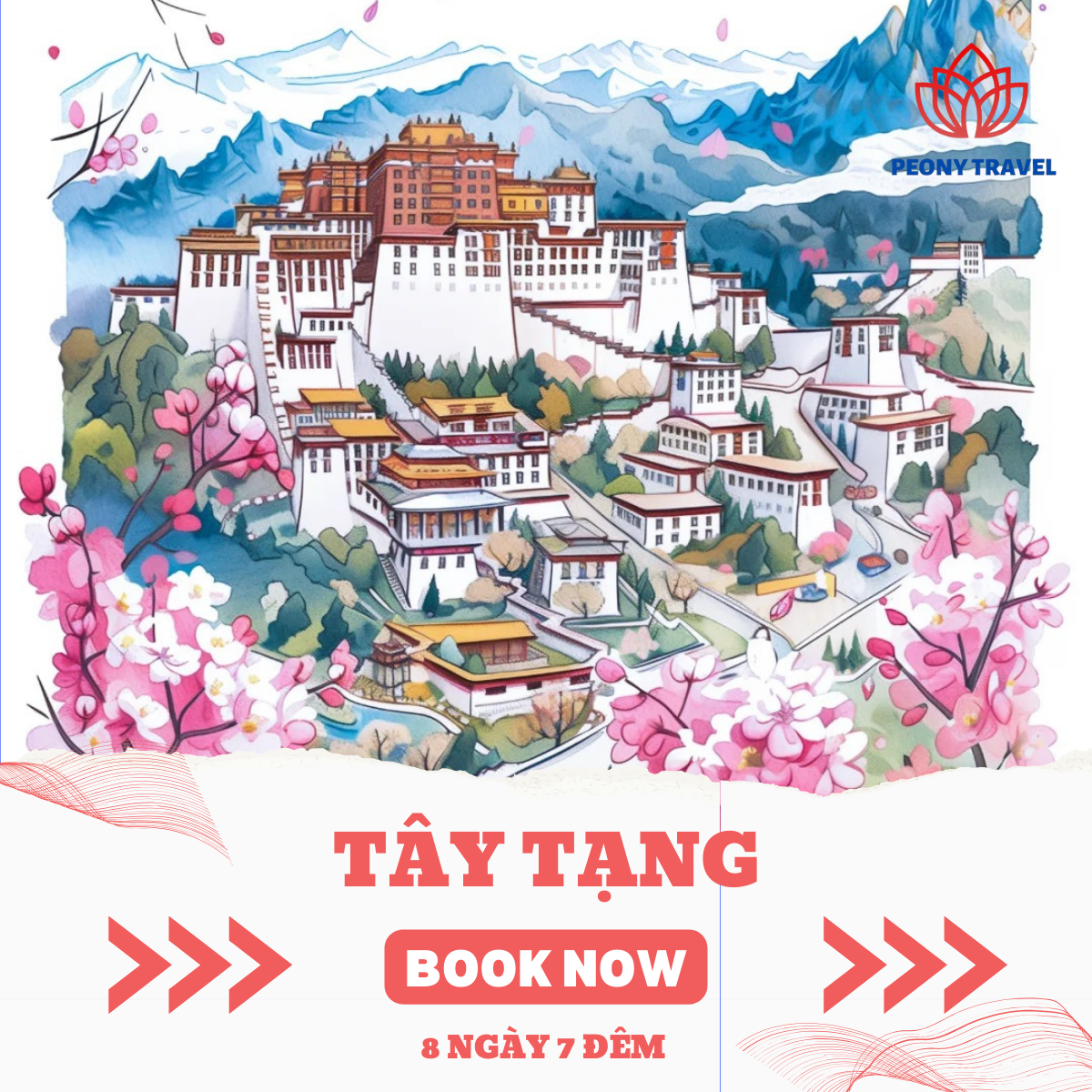 TÂY TẠNG HUYỀN BÍ CUNG ĐIỆN POTALA – ĐẠI CHIÊU TỰ – HỒ YAMDROK – BẠCH THÁP TỰ – SÔNG BĂNG VĨNH CỬU – ĐẠI TU VIỆN TASHILHUNPO 9 NGÀY 8 ĐÊM