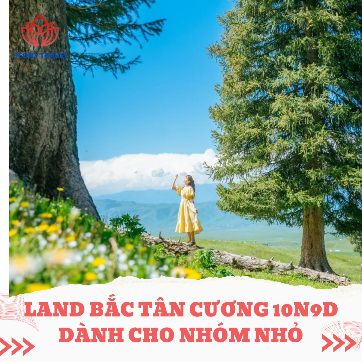 LAND BẮC TÂN CƯƠNG 10N9D DÀNH CHO NHÓM NHỎ 6 PAX
